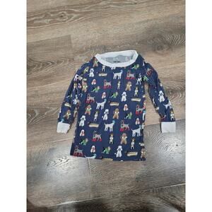 Little Sleepies‎ Dog Puppies Bamboo Pajamas Top Long Sleeve 18-24 months #7